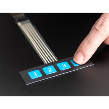 Membrane 1x4 Keypad   Extras