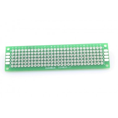 Double Side ProtoBoard Size 2x8cm